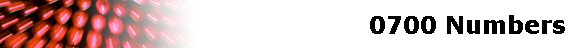 0700 Numbers